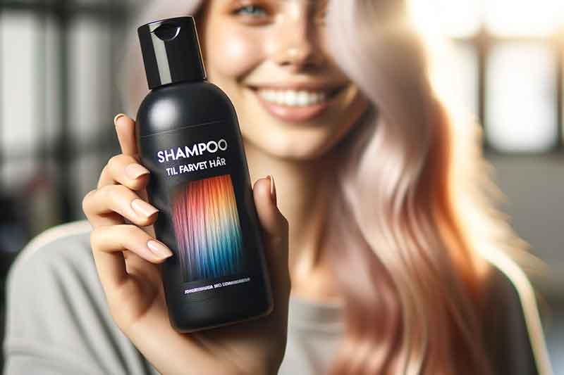 Find den rigtige shampoo til farvet hår