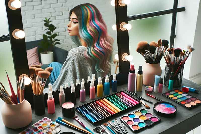 Makeup til hår: Nyeste trends og produkter